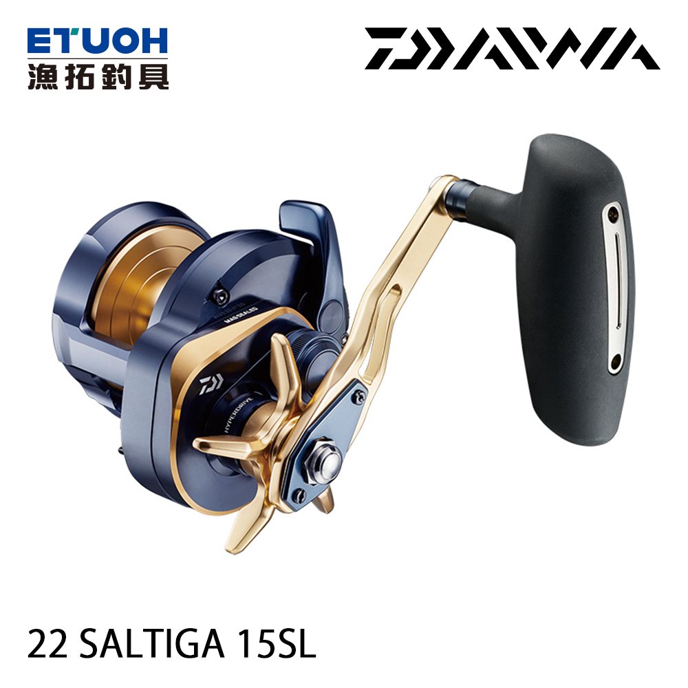 DAIWA 22 SALTIGA 15SL [兩軸捲線器] - 漁拓釣具官方線上購物平台
